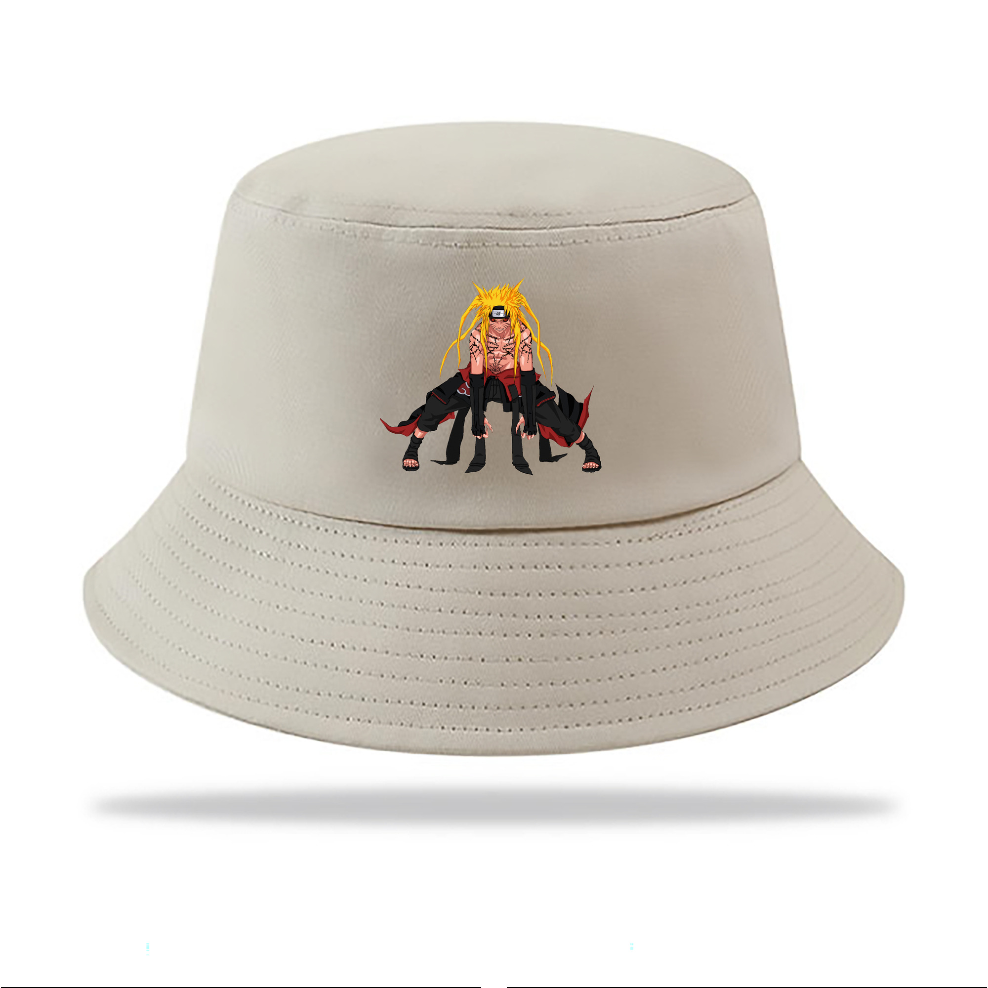 （画像用） NARUTO -ナルト- うずまき ナルト Uzumaki Naruto アウトドア日除けバケットハット